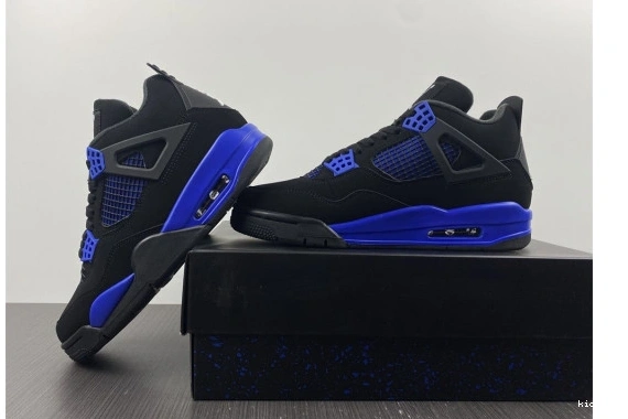 Cheap CT8527-018 AIR RETRO JORDAN BLUE CT8527-018 4 THUNDER 0401